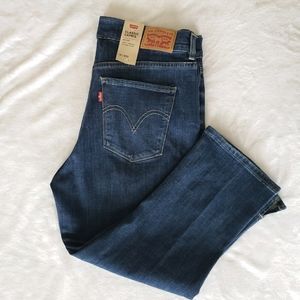Levi's Classic Mid Rise Capri Jeans